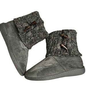 Apothecary Memory Foam Slipper Boots